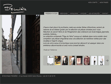 Tablet Screenshot of boutiquepremiere.com